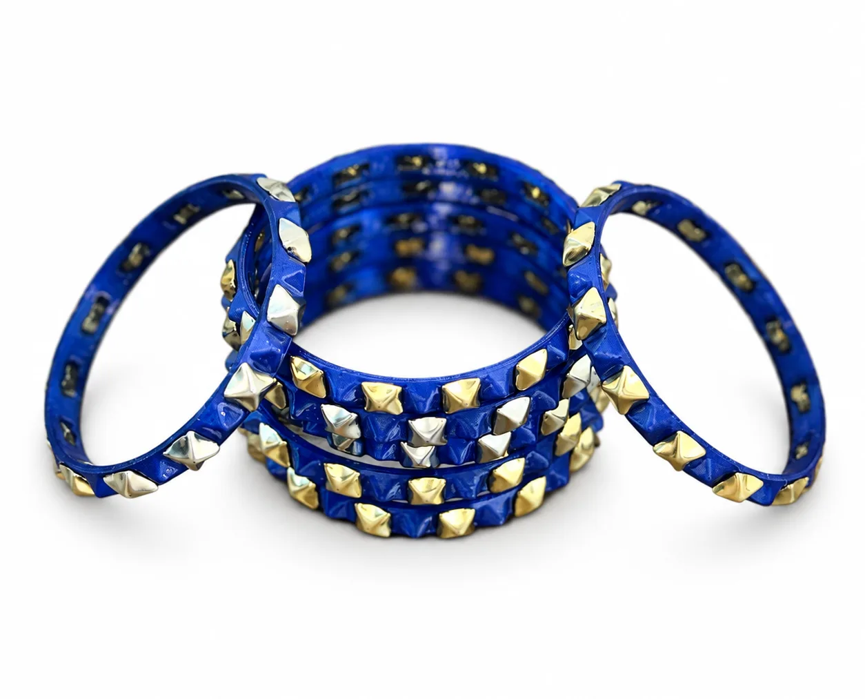 Studded Bracelet - Blue