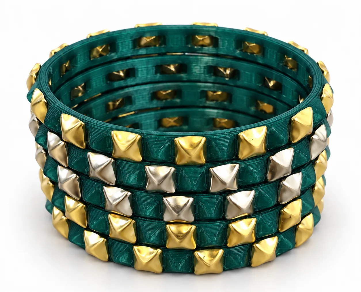 Peacock Green Display